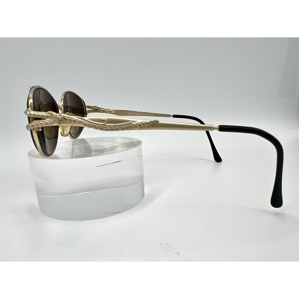 Joan Collins Womens Eyeglasses Sunglasses Frame #9573 50/18/140 Gold - Picture 2 of 7